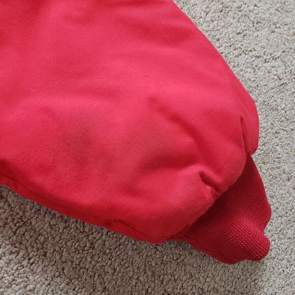 Vintage 90s Chalk Line Chicago Blackhawks Size Large USA Made Mens Red Jacket - Picture 6 of 13